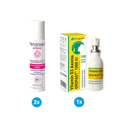 Dermální sprej s extra panenským olivovým olejem + vitamin D3 v patentované nanoemulzi